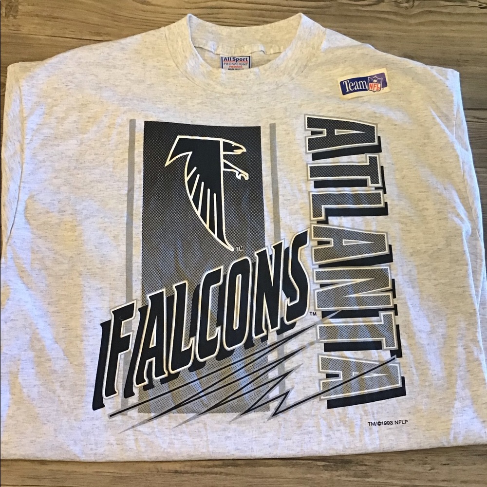 Vintage Falcons Grey TShirt